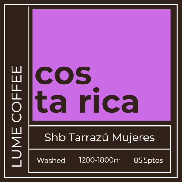 Costa Rica - Shb Tarrazú Mujeres